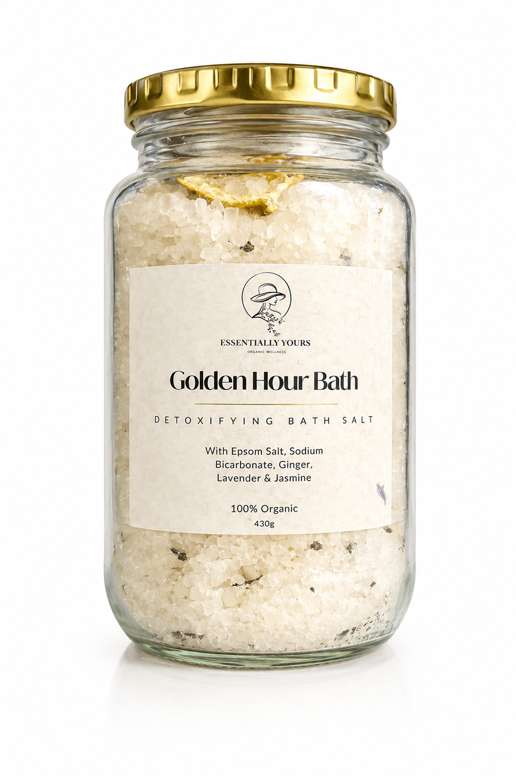 Golden Hour Bath - Detoxifying Bath Soak - 450g